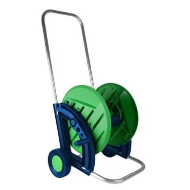 Imagem de Enrolador Mangueira Jardim Suporte Portatil Roda - Amanco - AMANCO BRA