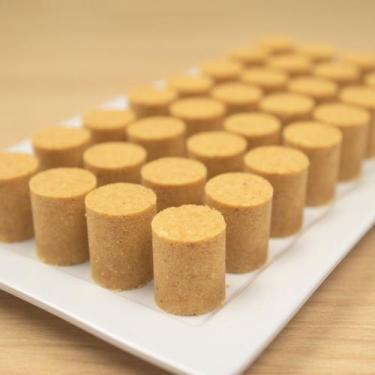 Imagem de Paçoca Rolha Pura 20 Unidades Amendoim Doce Tradicional Macia Fresca -