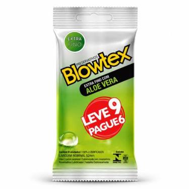 Imagem de Preservativo Blowtex Super Sensitive Aloe Vera 9 Unidades Leve 9 Pague