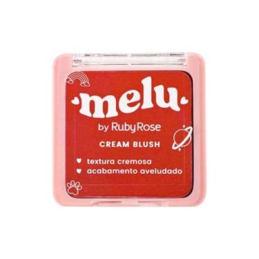 Imagem de Blush Cream Melu By Ruby Rose Cor 04 Strawberry 9g