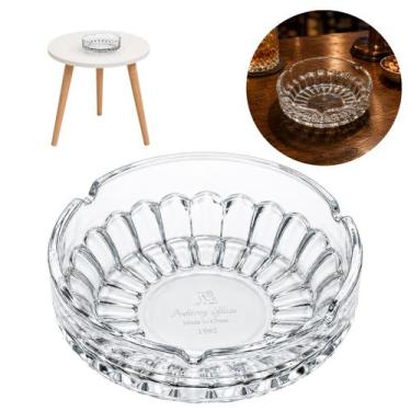 Imagem de Cinzeiro De Mesa Vidro 10cm Decorativo Premium - New Goods