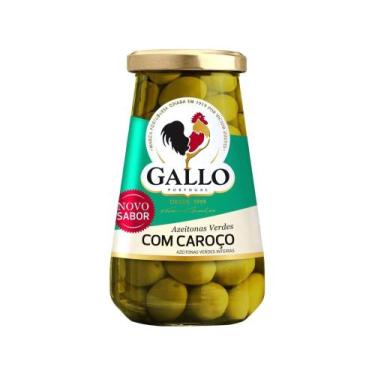 Imagem de Azeitona Verde com Caroço Gallo - 183g