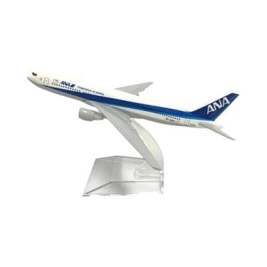 Imagem de Modelo De Aeronave ANA Boeing 787 Em Metal Fundido Escala 1/400, Minia