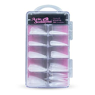 Imagem de Molde F1 Stiletto Unhas de Gel, Arte Sedução, 100 Unidades