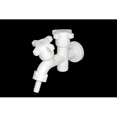 Imagem de Torneira Tanque e Maquina Hydramax Br, Hydra, Branco, Pacote de 1