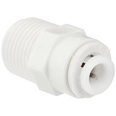 Imagem de Watts 17103006 Aqualock (PL-3006) Adaptador macho de empurrar, 6 mm (1/4"), plástico