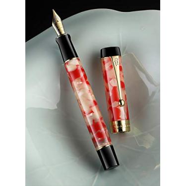 Imagem de Caneta-tinteiro clássica Jinhao 100, ponta média, Koi Red