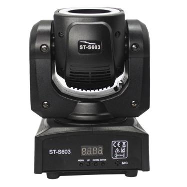 Imagem de Kit 2 Mini Moving Beam Led 60 W 2 In1 Fita De Led St-603