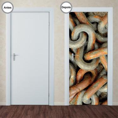 Imagem de Adesivo Decorativo de Porta - Corrente - 253pt
