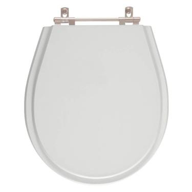 Imagem de Assento Sanitario Aries Cinza Claro para Bacia Eternit 6lpf