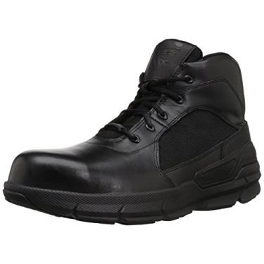 Imagem de Bates Bota masculina Charge-6 com bico composto e zíper lateral, Preto, 7