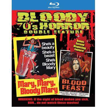 Imagem de BLOODY 70'S HORROR DOUBLE FEATURE: MARY, MARY, BLOODY MARY / RENE CARDONA'S BLOOD FEAST (4K UHD)