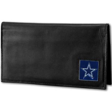 Imagem de NFL Siskiyou Sports Fan Shop Dallas Cowboys Deluxe Capa de Couro Tamanho Único Preto