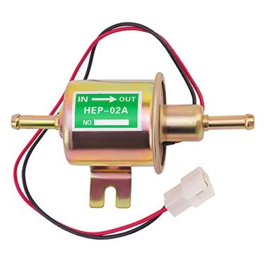 Imagem de Road Passion Bomba de combustível elétrica 12V bomba de combustível universal de baixa pressão 12 volts transferência de combustível para cortador de grama carburador motor diesel 2,5-4psi HEP-02A