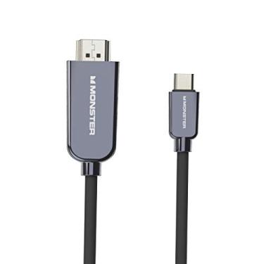 Imagem de Cabo de tomada USB tipo-C para HDMI 4K, 5,9FT