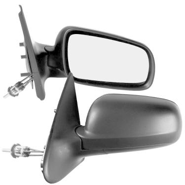 Imagem de Par Retrovisor Gol G3 2000 a 2005 4 Portas Preto Com Controle CarolCar