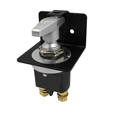 Imagem de Interruptor de desconexão da bateria com placa de bloqueio adequado para bateria negativa Doctor Replace 20247, 12V-36V Bateria Kill Switch Isolador de cabo fixo para carro, carro, trailers e barco, à prova d'água