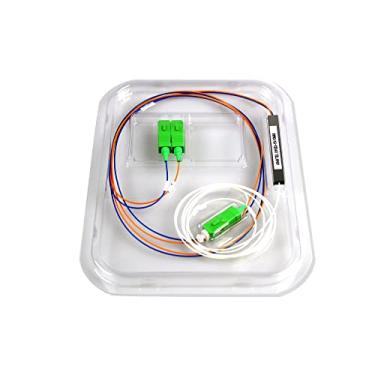 Imagem de Cabo Optico EVUS Splitter PLC 1X2 SC/APC 1M G657A1