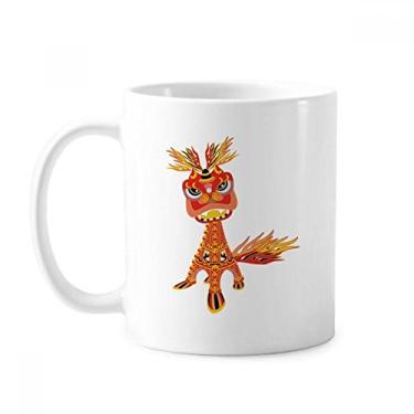 Imagem de China França Torre Eiffel Caneca de Leão Cerâmica Copo de Café Porcelana Utensílios de Mesa