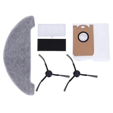 Imagem de Escova lateral, compatibilidade manutenção sem esforço resistente ao desgaste fácil de instalar e desmontar saco de pó do aspirador para casa