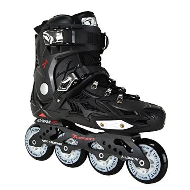 Imagem de Patins Traxart Dynamix Preto Profissional Abec 7 80mm Urban (35-36#4, Preto)