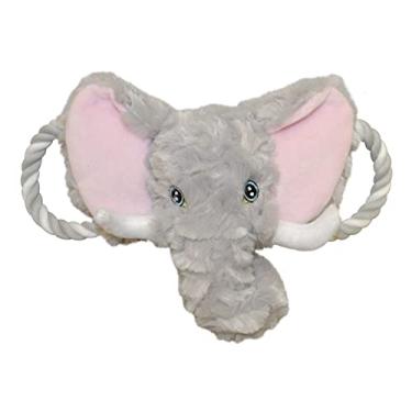 Imagem de Jolly Pets Jolly Tug-a-Mal elefante brinquedo de rebocar/barulho médio, médio