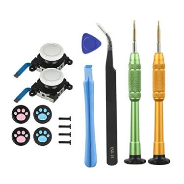 Imagem de 1 Set Thumbstick Joystick, Thumb Stick Replacement for Switch Lite for Joy-Con Controller
