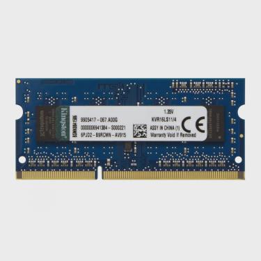 Imagem de Memória Kingston 4GB 1600Mhz 1.35v DDR3L p/ Notebook CL11 - KVR16LS11/4