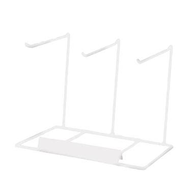 Imagem de Suporte organizador de moderno, suporte de exibição de para pendurar em rack para chaveiros, pingentes, cômoda, mesa.