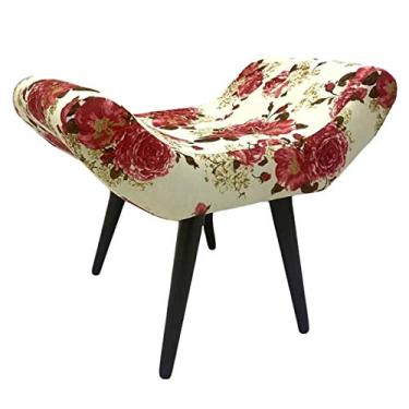 Imagem de Puff Decorativo Elegance Rosa Imperial Impermeável