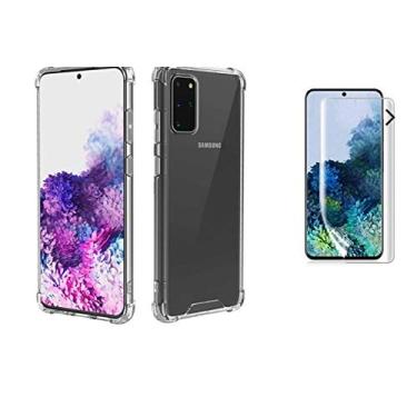 Imagem de Capa Reforçada Quinas Samsung Galaxy S20+ Plus 6.7 + Película De Gel (dv acessorios)