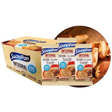 Imagem de BOLINHO INTEGRAL ZERO AÇÚCAR CASTANHA DO PARÁ 40g / DISPLAY C/ 12 UNID.