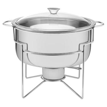 Imagem de Rechaud Redondo Savoy 7 Litros em Aço Inox Tramontina