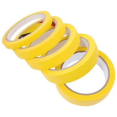 Imagem de Uonlytech 5 Rolos De Fita Adesiva Para Carroceria Fita Adesiva Colorida Fita Adesiva Para Desenho Fita Para Pintura Automática Fita Artesanal Fita Para Pintura Fácil De Rasgar Fita