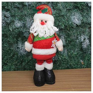 Imagem de Boneco Natal Papai Noel Perna Ajustável