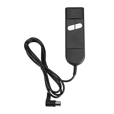 Imagem de Aramox Controle de mão reclinável, vários usos, conector de 2 botões e 5 pinos, controle manual para cadeiras reclináveis elétricas
