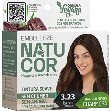 Imagem de Embelleze - Tintura Natucor Film 3.23 Marrom Tamara