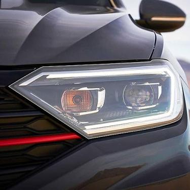 Imagem de LAVIYE Adesivo de película protetora do farol do carro, para VW Volkswagen Golf 7 Scirocco Altas Tiguan Passat Jetta Teramont Touareg CC 2008- o momento