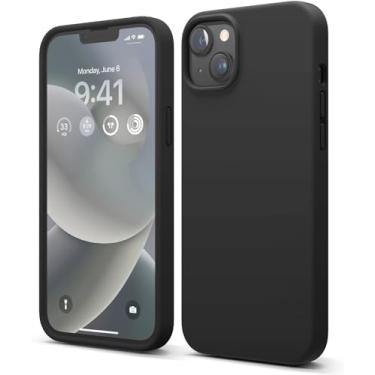 Imagem de Capa Capinha Tpu Silicone Fosca para iPhone 15 Normal Tela de 6.1 Case com Interior Macio - Proteja com Eleg�ncia e Conforto (Preta)