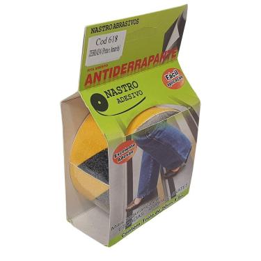 Imagem de Fita Adesiva Antiderrapante 50mm X 5m Para Escadas E Rampas
