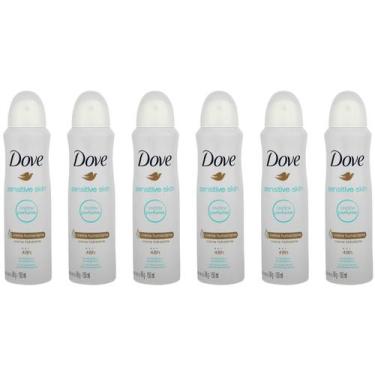 Imagem de Kit Desodorante Dove Sensitive Aerosol Unissex - Antitranspirante Sem