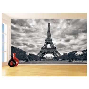 Imagem de Papel De Parede Paris Torre Eiffel Sol Nuvens 3,5M Ncd298