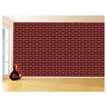 Imagem de Papel De Parede 3D Tijolo Sala Tijolinho Vista 3,5M Xbr31