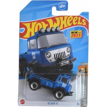 Imagem de Hot Wheels '57 Jeep FC, Baja Blazers 6/10 [Blue] 218/250
