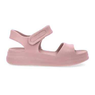 Imagem de Sandália Usaflex Feminino Poofy Plataforma Eva Soft Rose Ak2801001 37