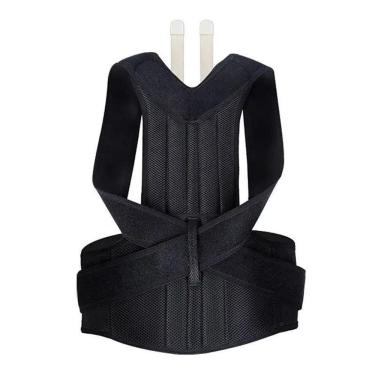 Imagem de Super Cinta Corretor Postura Colete Lombar Coluna Pegar Peso
