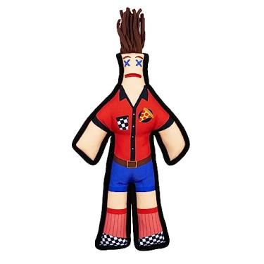 Imagem de Dammit Doll Dammit Dog – entregador de pizza – brinquedo para cachorro e filhote de pelúcia interativo – reduz o estresse, o tédio e a ansiedade – Presente de mordaça