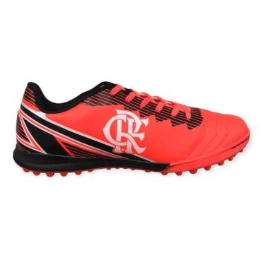 Imagem de Chuteira Flamengo Society OXN Dynamic 2 - Coralptobco - 37-Masculino