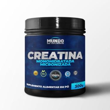 Imagem de Creatina 300g 100% Pura e Micronizada - Mundo dos Suplementos