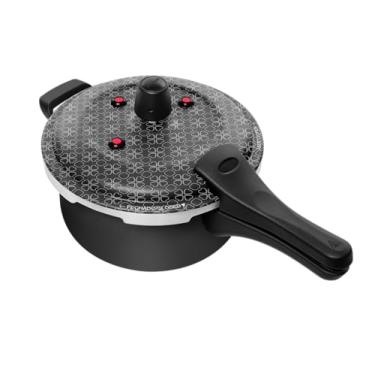 Imagem de Panela Pressão Patolux 3,0L Fecho Externo Antiad - Preto